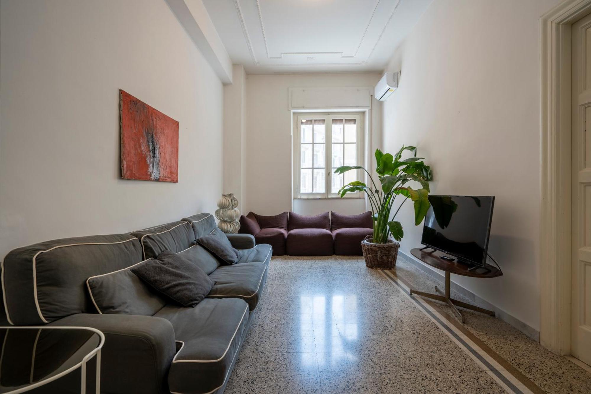 バーリZaum House, Quartiere Umbertino. 120 Mqアパートメント エクステリア 写真