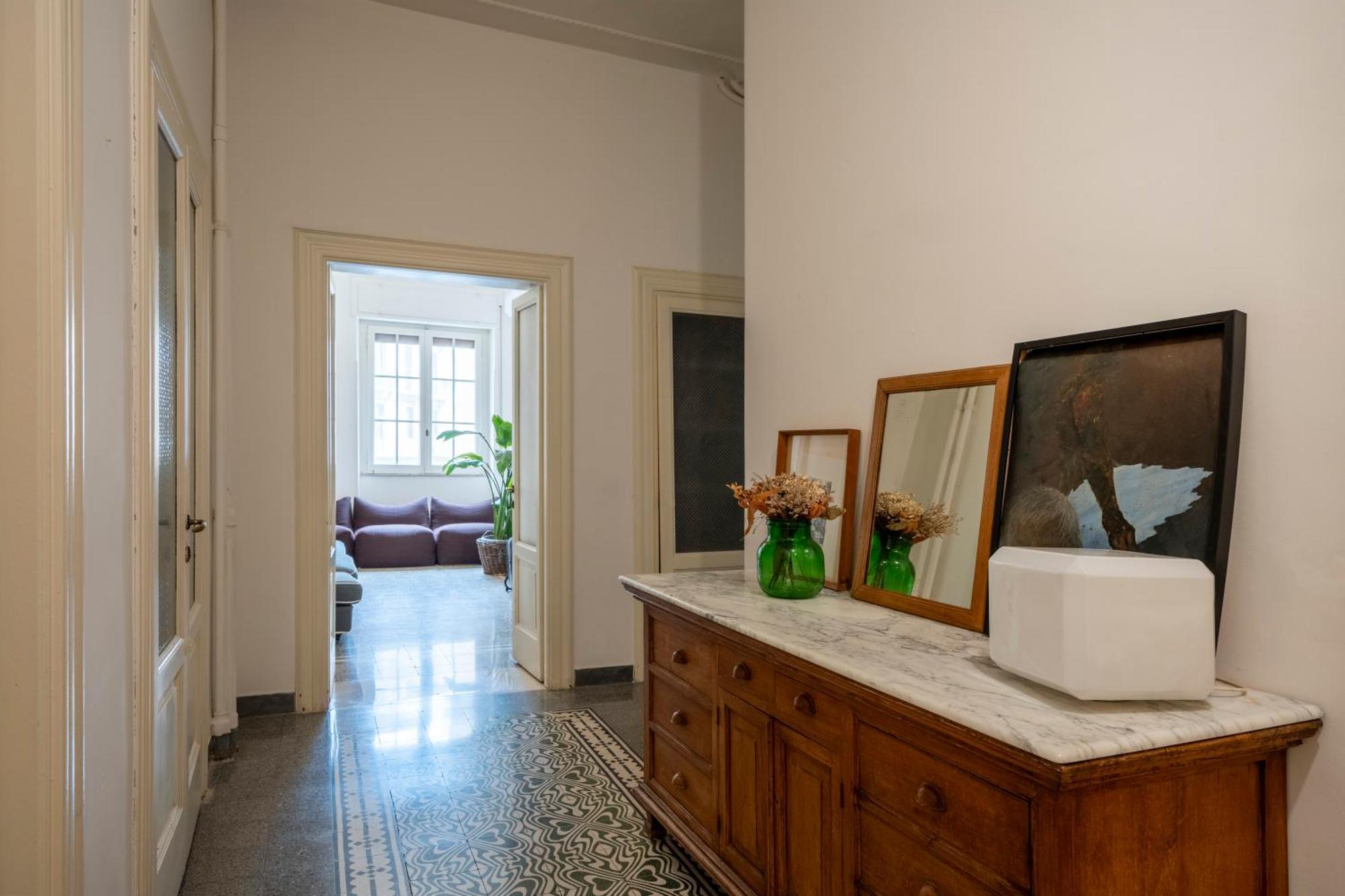 バーリZaum House, Quartiere Umbertino. 120 Mqアパートメント エクステリア 写真